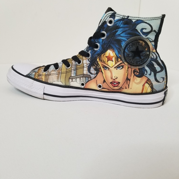 wonder woman converse size 10